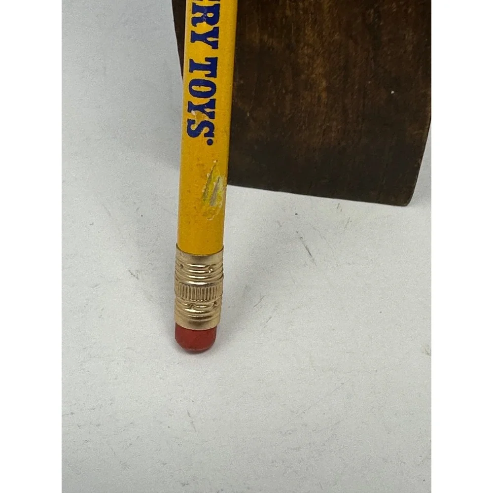 Rare!! Vintage Unused Discovery Toys Wood Advertising Pencil Z0